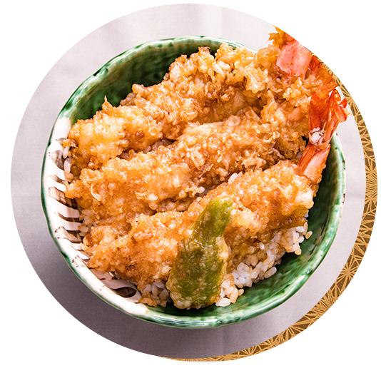 大海老天丼